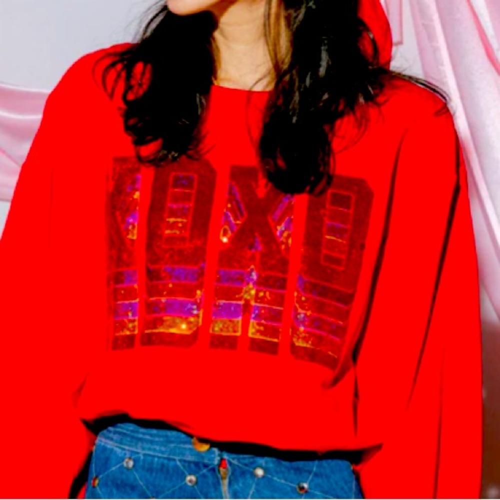 Queen of Sparkles xoxo sweatshirt